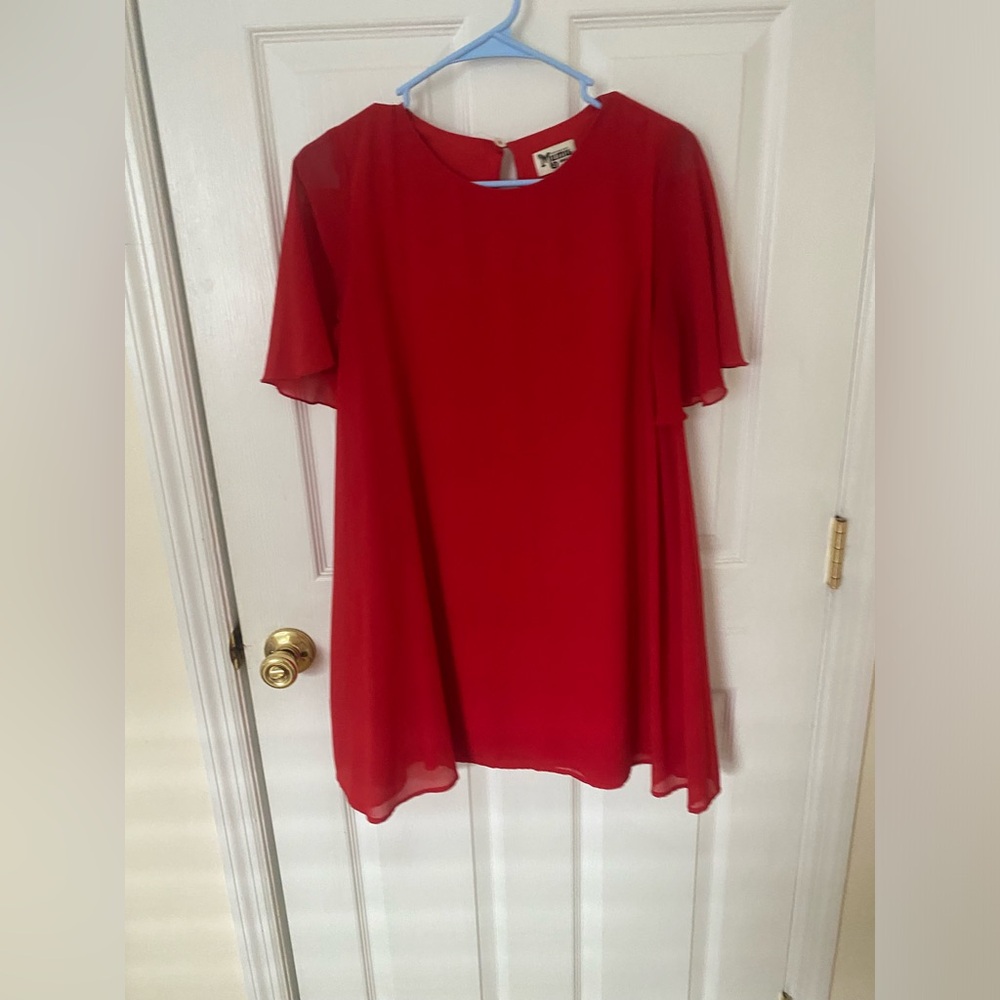 Red Show Me Your Mumu Swing Dress